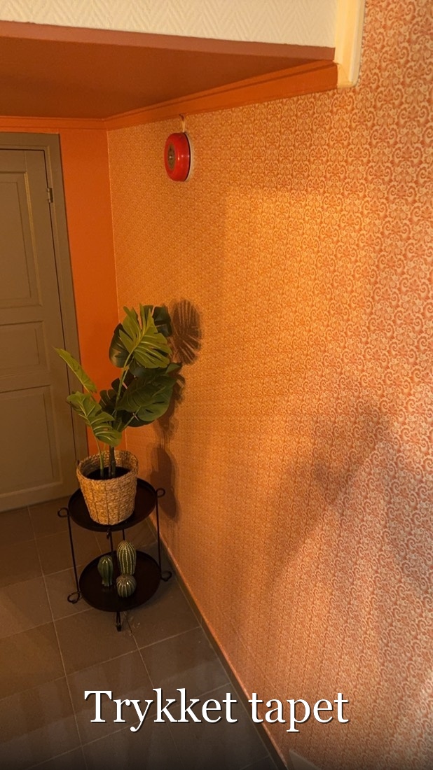Trykket tapet med spesialdesign