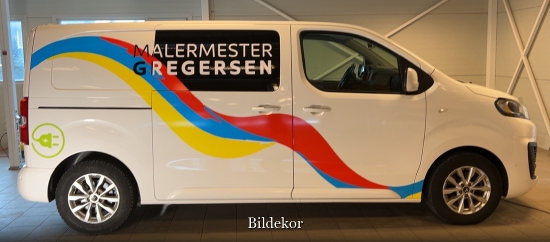 Bildekor på varebil