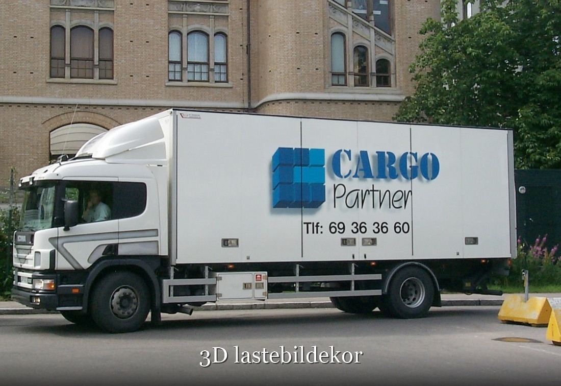3D lastebildekor med reliefeffekt